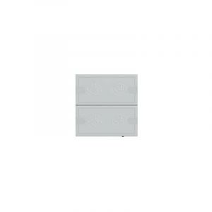 Gira - 5002028 knx tastsensor 4 komfort 2FACH, anthrazit