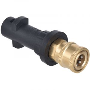 Adaptateur Lance de Nettoyeur Haute Pr&eacute;ssion avec Raccord Femelle Rapide 1/4'' Compatible avec les Nettoyeurs Haute Pr&eacute;ssion Karcher/K&auml;rcher S&eacute;rie