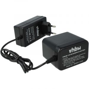 vhbw Chargeur compatible avec Bosch PST 14.4V, SAW 24V, PSR 9.6VES, PSR 9.6 VE, PSR 9.6VES-2, VE-2, VE-2 GSB batteries d'outils