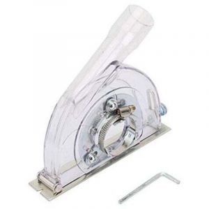 Couvercle Anti-Poussi&egrave;re de Coupe, Capot de Protection Meuleuse 125 Protection Meuleuse 125mm Carter Aspiration Meuleuse pour Meuleuse d'Angle