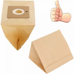 Lot de 10 Sacs de Rechange Compatibles avec Rowenta ZR003901 Moulinex Accessimo City Space et Mini Space Aspirateur