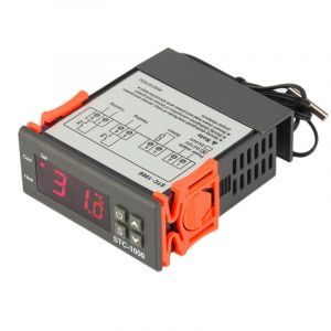 STC-1000 Regulateur de Temperature Num&eacute;rique avec &eacute;tanche Sonde 220V, Thermostat Double Relai, Refroidissement et Chauffage
