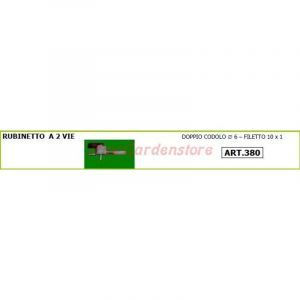 Robinet à deux voies pour tracteur à pied 380