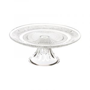 Plat à Gâteau sur Pied 'Renaissance' 29cm Transparent