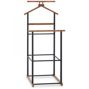 Valet de chambre kanna, en bambou - Coloris noir et vintage