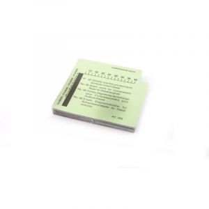 Clas - Fiches diagramme essence (50 pieces) pour compressiomètre ac 0100 - ac 0110 Equipements