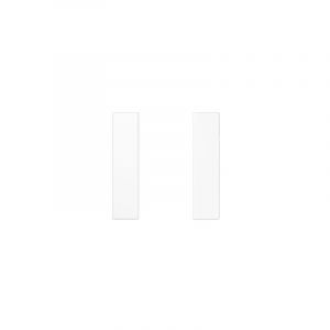 Kit bouton, 1 compartiment ls 501 tsa ww complet fd-design, knx, série ls cache pour interrupteur, bouton poussoir, varia - Jung