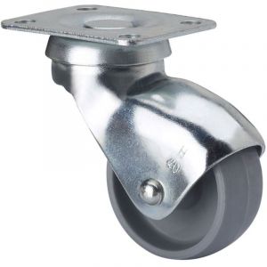 Roue En Plastique Gris (A) - 25 Mm