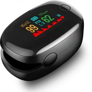 Memkey - Oxym&egrave;tre De Doigt - Oxym&egrave;tre Saturom&egrave;tre - Saturation Oxyg&egrave;ne Doigt &ndash; Oxym&egrave;tre De Pouls - Oxym&egrave;tre M&eacute;dical Certifi&eacute;