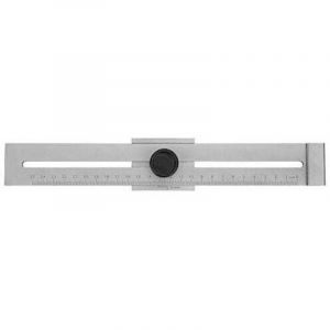 Trusquin de Traçage, 0-250mm Calibre de Marquage en Métal, 0.1mm Précision, Règle de Marquage, Outil de Marquage