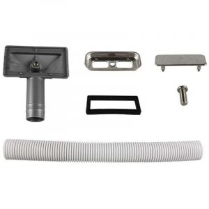 1 Pi&egrave;ce Tuyaux de D&eacute;bordement Tube de d&eacute;bordement pour &eacute;vier extensible Interface carr&eacute;e (Taille: 75x40mm) Tube longueur 230-600mm Diam&egrave;tre 26mm