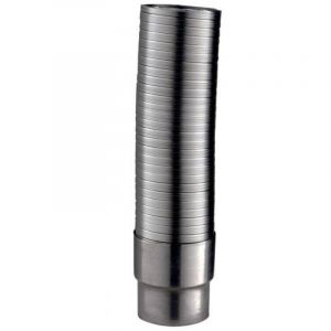 Poujoulat - Kit alu special gaz + manchon 125 1.50ml