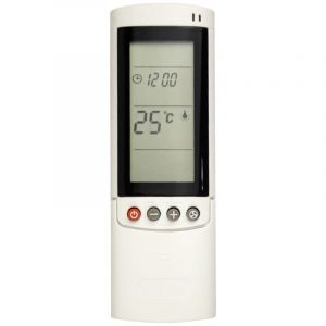 T&eacute;l&eacute;commande de climatiseur, t&eacute;l&eacute;commande de remplacement ABS pratique pour climatiseur Airwell Electra Gree A415 / RC08B RC08A, stable et &agrave; faible