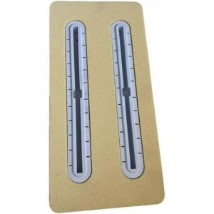 Bo&icirc;tier Hydrofoil Rail Box En PVC Mousse Pour Planche &Agrave; Voile Blanc