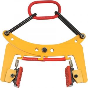 Pince à décaler - 325 kg - Avec ouverture réglable de 6 à 24 cm - Pince de levage pour pierre - Pince à bois - Pince à pavés - Pince à pierre