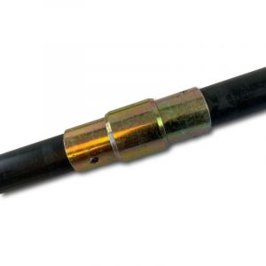 Canne ramonage hyper pro pleine contre vissante &oslash; 20 mm Embout acier filet&eacute; - Quantit&eacute; x 1 - Longueur 1 m&egrave;tre
