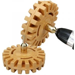 Gomme &agrave; caoutchouc pneumatique automobile coussin de roue autocollant de disque de caoutchouc gomme &agrave; caoutchouc roue autocollant de voiture d&eacute;capant