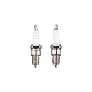 Lot de 2 bougies dallumage pour tondeuse à gazon MTD ThorX, Briggs & Stratton OHV 35, OHV 45, OHV 55, OHV 400, OHV 500, OHV 600, 395 PO, 395 SPO, 42