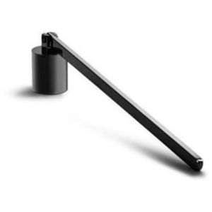 Eteignoir Bougie,&Eacute;teignoir &agrave; Bougie en Acier Inoxydable,Extincteur &agrave; Bougie &agrave; Long Manche,Bougie Couverture pour La Plupart des Bougies(Noir)