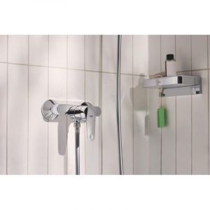 Grohe - Euroeco Mitigeur douche - avec levier - raccords en s - Chrome