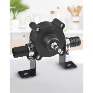 Jusch - Mini Pompe de Perceuse, Électrique Pompe visseuse sans Fil Pompe de Forage à Eau Auto-amorçante, Pompe à Eau, Mini Pompe