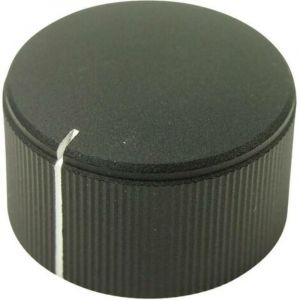 T&ecirc;te de bouton rotatif Cliff FC7253 noir (&oslash; x h) 25 mm x 15 mm 1 pc(s)