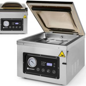 Machine d'emballage sous vide à cloche avec pompe à huile 300mm 950W profi line 300 Hendi 201435