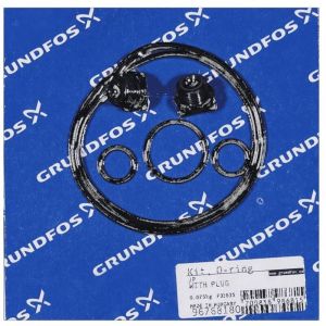 GRUNDFOS Pi&egrave;ce de rechange Kit Joint torique pour JP5/6 avec bouchon, 96768180