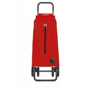 Chariot de courses pliable imax logic 2+2 4r mf rouge imx305 rolser