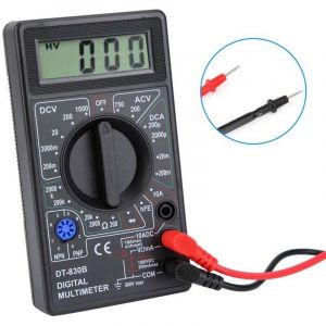 Multim&egrave;tre Num&eacute;rique, Multim&egrave;tre num&eacute;rique LCD Portable multifonctionnel DT-830B, amp&egrave;rem&egrave;tre Volt Ohm testeur voltm&egrave;tre ohmm&egrave;tre m&egrave;tre