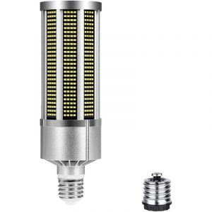 Ampoule LED maïs 120W, culot E27, température de couleur 5000K, 14400 lumens lumière blanche froide, équivalente à une ampoule incandescente de 800W.