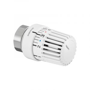 Tête thermostatique Oventrop Uni lo 1616500 blanche, pour vannes thermostatiques Oreg (Ondal)