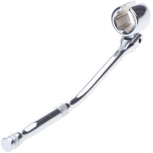 Cl&eacute; flexible de 22 mm pour sonde lambda (7/8") avec poign&eacute;e profil&eacute;e en acier au carbone, pour le d&eacute;montage et l'installation de la sonde O2.