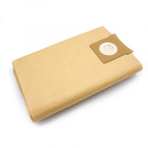 10x Sacs compatible avec Parkside pnts 1500 30/4, 35/5, 23E, 30/7, B2, 30/6, A1, 30/9, 30/8 aspirateur - 41cm x 29cm marron - Vhbw