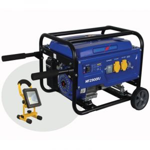 Master Flash - Groupe electrogene 2800W essence avec projecteur led