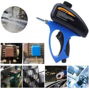 Sableuse Portative, Kit de Pistolet de Sableuse Portable Petite Buse Pistolet de Sablage Pneumatique Sablage au Verre, Sableuses électriques