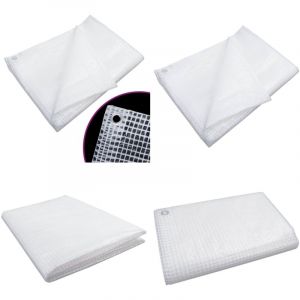 Vidaxl - B&acirc;che de gaze 140 g/m&sup2; 3x6 m Blanc - B&acirc;che De Gazes - B&acirc;che De Protection - B&acirc;che Imperm&eacute;able - B&acirc;che Blanche - B&acirc;che 3x6 M&egrave;tres - Home &