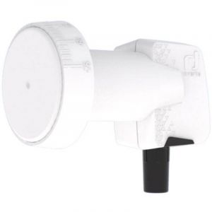 Inverto HOME PRO T&ecirc;te LNB simple Nombre d'abonn&eacute;s: 1 Capacit&eacute; de chargement: 40 mm blanc