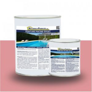 Peinture Piscine Epoxy - 1 Kg Rose Matpro