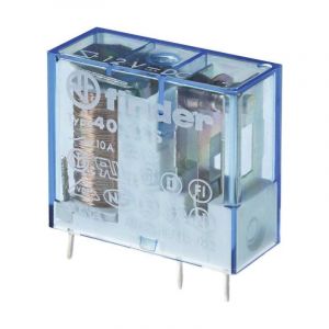 40.31.9.024.0001 Relais pour circuits imprimés 24 v/dc 10 a 1 inverseur (rt) 1 pc(s) Y522043 - Finder