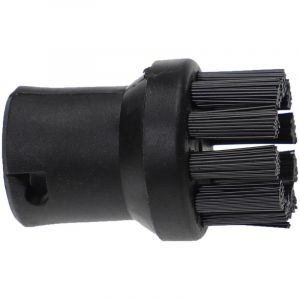 Vhbw - 1x brosse arrondie compatible avec Kärcher sc 4 EasyFix Premium Iron, sc 4 easyfix premium white nettoyeur vapeur - Brosse à vapeur