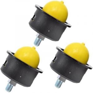 Lot de 3 ampoules d'amor&ccedil;age pour pompe &agrave; carburant Fuxtec FX-RM/FX - S&eacute;rie RM, pompe de tondeuse &agrave; gazon, remplace les accessoires, piston d'amor&ccedil;age