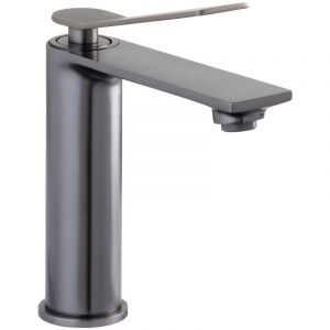 Sch&ouml;ner Wohnen-kollektion - Collection, mitigeur de lavabo, robinet de salle de bains, id&eacute;alement con&ccedil;u pour lavabo suspendu, mat industriel, viola m