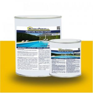 Peinture Piscine Epoxy - 1 Kg Jaune - MATPRO