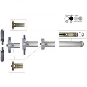 Bonde de receveur D60 + marguerite ABS D85 - GARIS - P01-BD60M