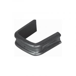 Collier volute laminé - Largeur intérieur du u 36mm en plat de 14x4mm - Fer forgé - à souder Deco Fer Forge