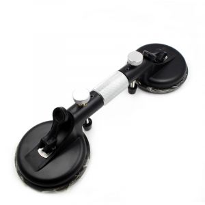 Ventouse &agrave; double t&ecirc;te pour carrelage, ventouse sous vide pour carrelage en verre, ventouse renforc&eacute;e, &eacute;pisseuse de joint, pompe &agrave; main en marbre,