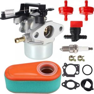 Compatible avec le carburateur 591137 pour Briggs Stratton 591597 216852 590780 593380 591137 110P02 110P05 8.75 série 875