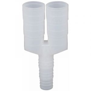 Y pour tube annelé Ø16-18 mm