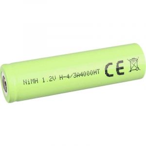 Pile rechargeable sp&eacute;ciale 4/3 a NiMH 1.2 v 4000 mAh - Mexcel